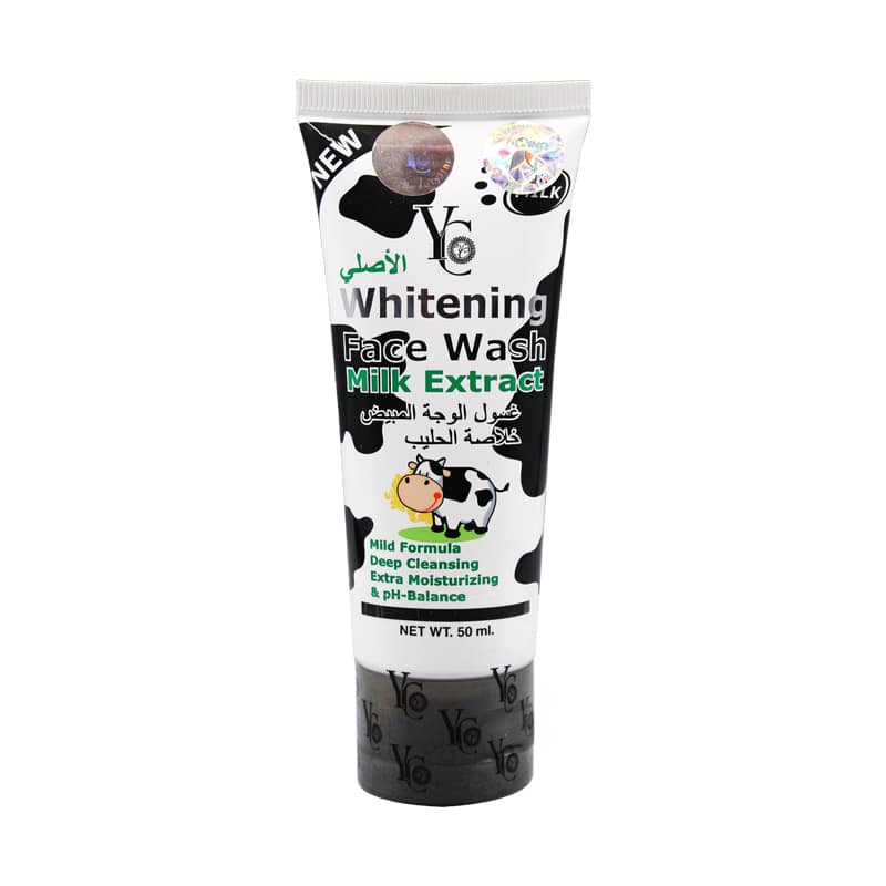 YC-Whitening-Face-Wash-Milk-Extract-50ml YC Whitening Face Wash Milk Extract - Image 1